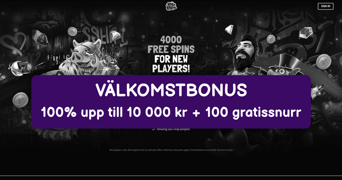 Reko Casino - Online Slots och Snabba Uttag Sverige